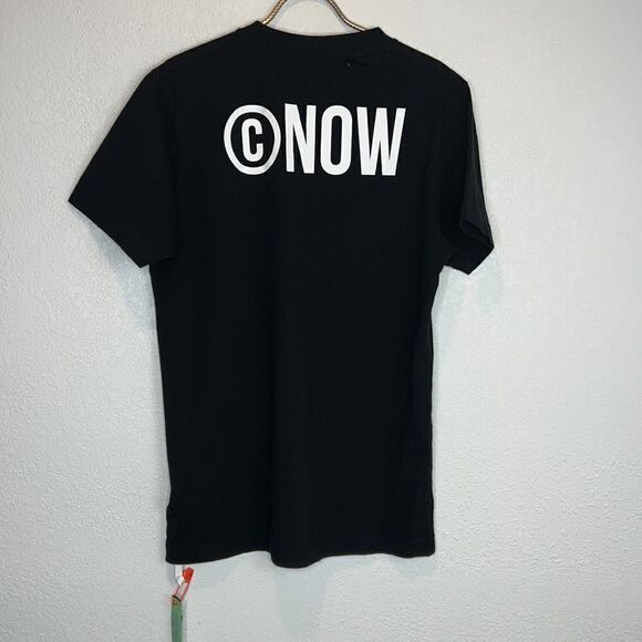 NWT OFF-WHITE SOLID COLOR NON FICTION T-SHIRT Black Small - Host Pick❣️ - Picture 6 of 13